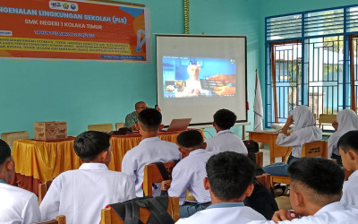 MPLS hari Kedua SMKN 1 Kolaka Timur, Sekolah Ajak Siswa Perangi Kekerasan dan Makin Cakap Digital